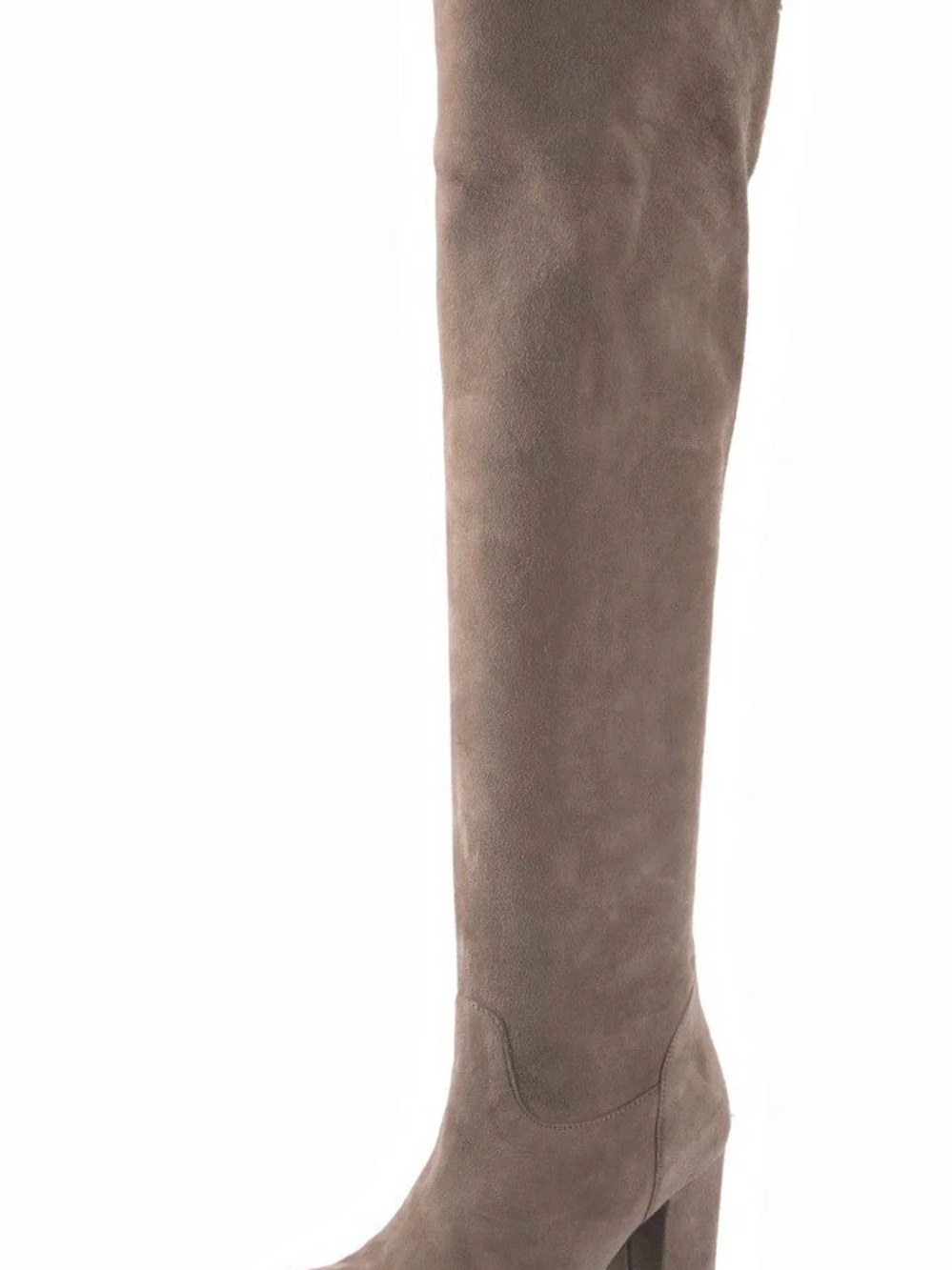 Michele Negri Over-the-Knee Suede Boots Brown